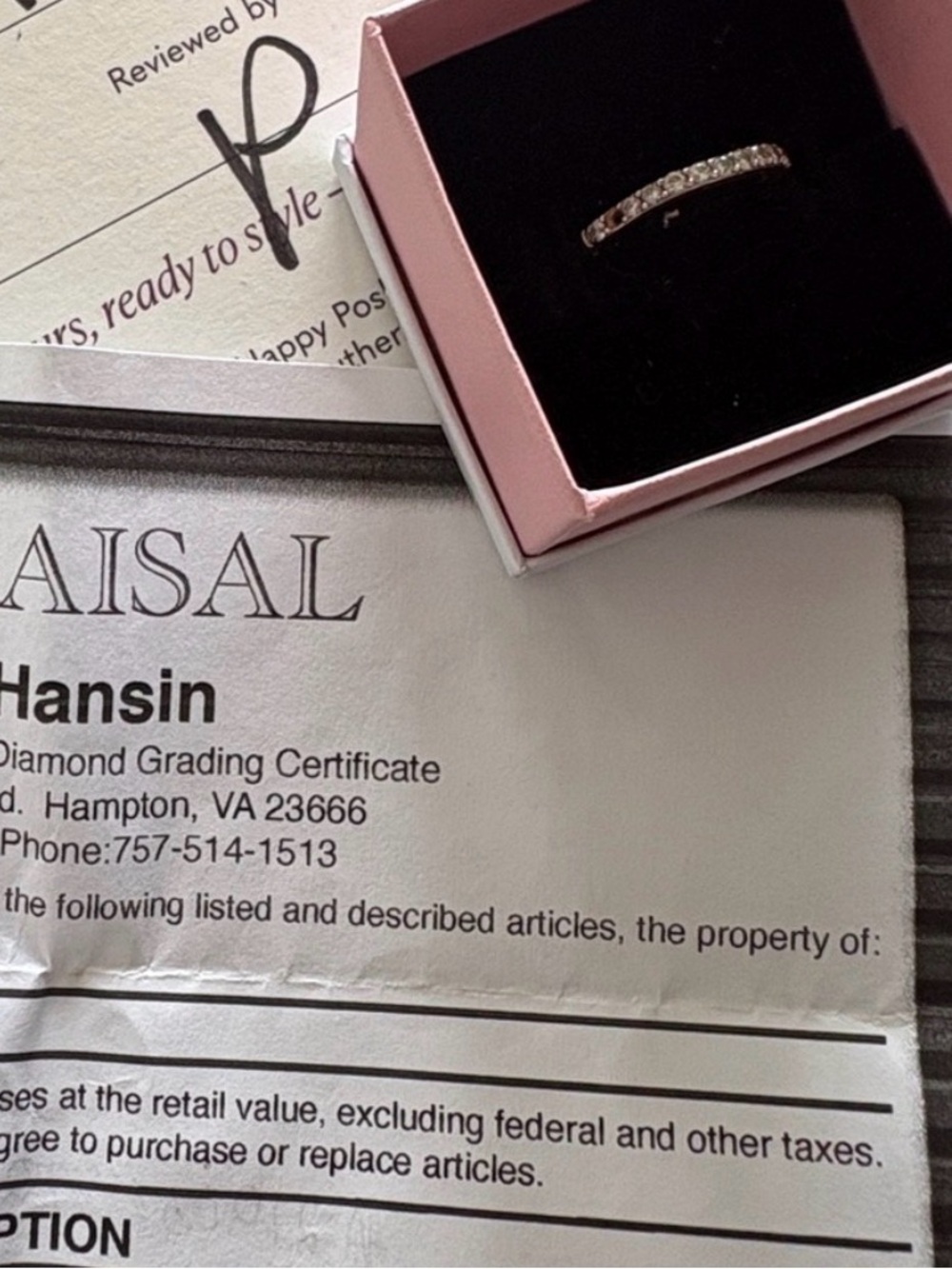 14k yellow gold diamond wedding band, real gold natural diamonds,with papers